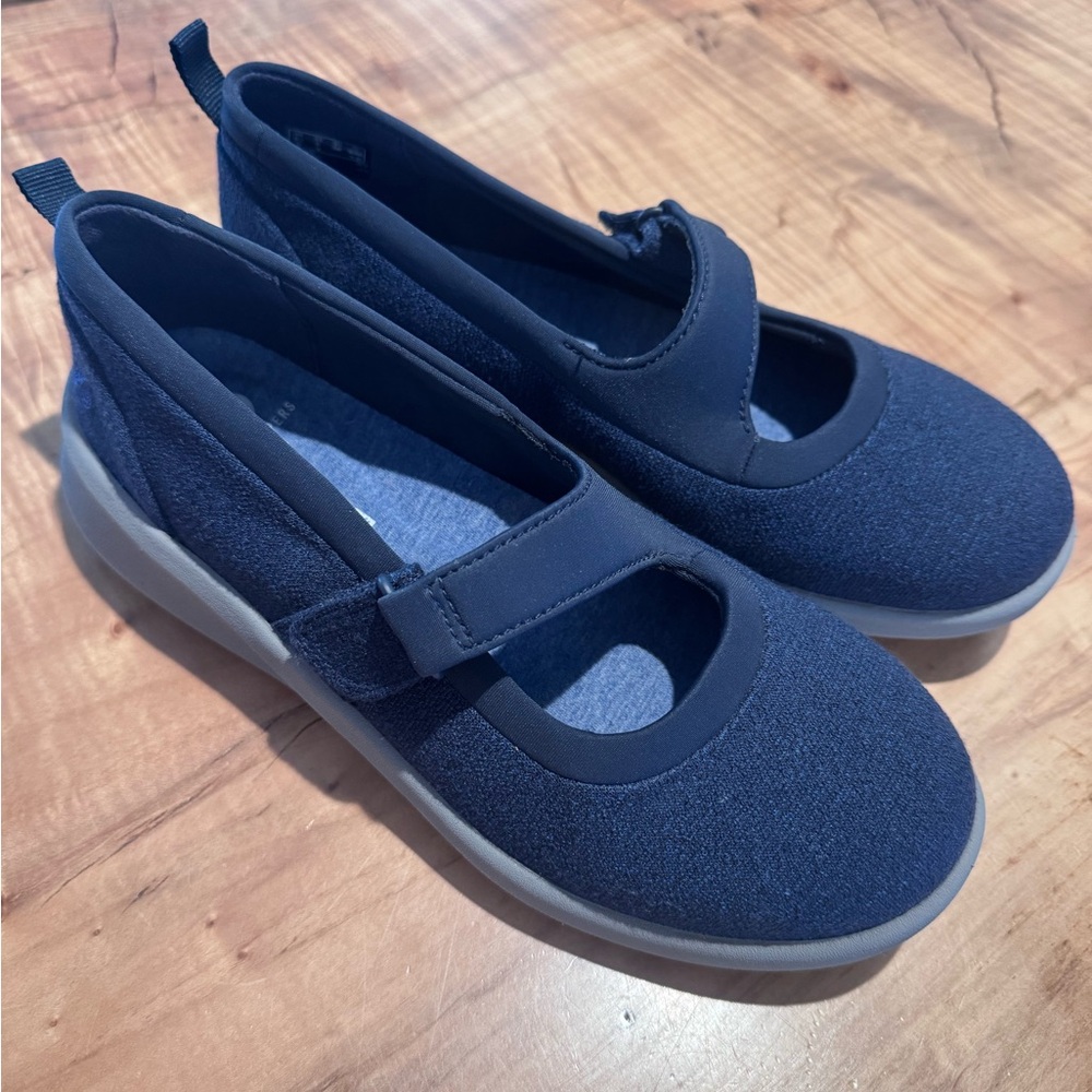 Clarks Sillian 2.0 Soul Mary Jane Adj Strap Women 6 M Blue